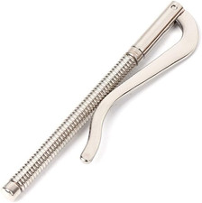 Metall Bifold Geldscheinklammer Ersatzteile Federklemme Cash Holder Silber