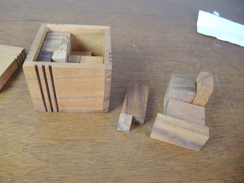 Kumiki puzzle edelholz - puzzle, in