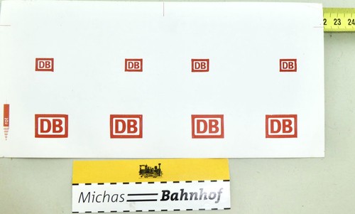 Aufkleber logo deutsche - db,