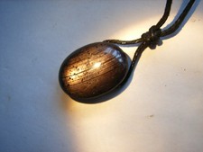 STERNRUBIN Cabochon, quer gebohrt, amBand