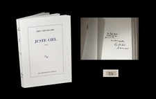 [Editions MINIGHT SENDIFE WIDMUNG] CHEVILLARD (Eric) - Just ciel. EO / TT: 1/49