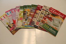 Konvolut Deko-u. Bastelzeitschriften CREATIVE LIVING,Deko-Bastel-Ideen, 11 Hefte