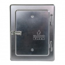 Kamintür Ofentür Schornsteintür Schornstein Kamin Ofen Tür Hebelverschluss NEU