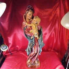 Große Skulptur Madonna Maria