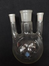 Dreihalskolben 500ml NS29/32 NS14 Rundkolben Mittelhals gerade Laborglas