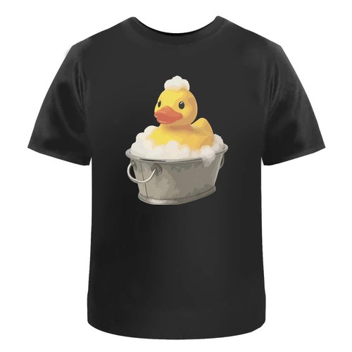 Unisex shirt rubber ducky - "rubber,