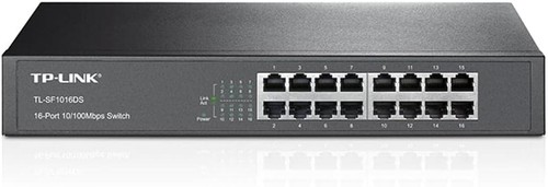 Link port fast ethernet - 16-port,