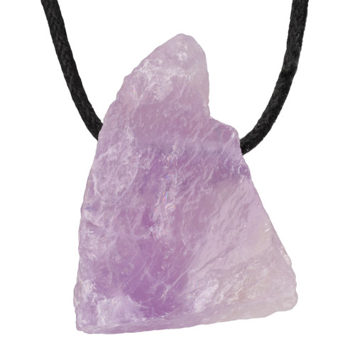 Amethyst rohsteinanhänger - amethyst,
