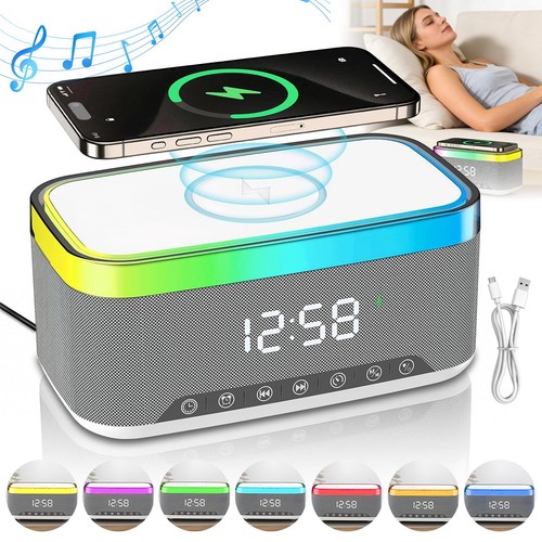 Digitaler radiowecker mit - digitaler,