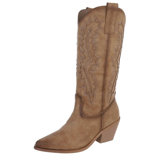 Used look damen cowboyboots - used,