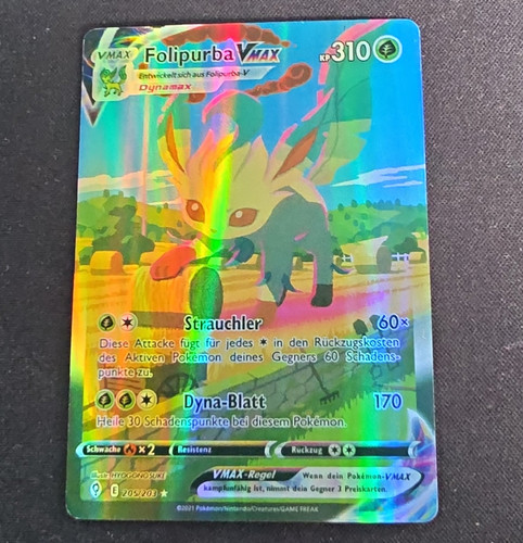 Pokémon tcg folipurba vmax - pokémon,