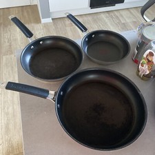 gebrauchtes pfannen-set 3 stück tefal jamie oliver