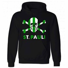 St Pauli & Celtic Skull & Crossbones Friendship Hoodie, St Pauli Kelten Hoodie
