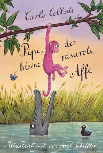 Pipi der kleine rosarote affe - pipi,,