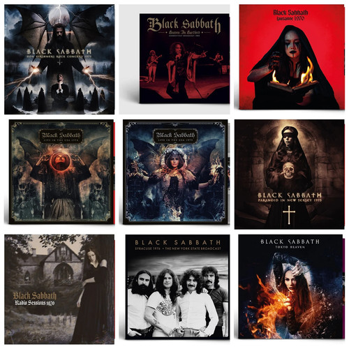 Black sabbath 9 - black, titles