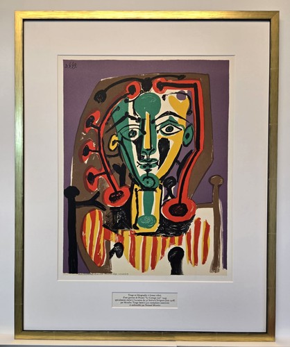 Orig lithographie pablo - xl,