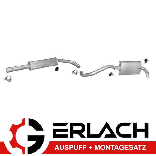 Auspuff für volkswagen lupo - auspuff,