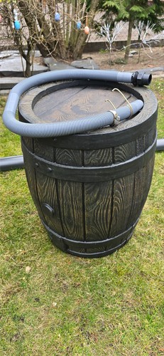 Regentonne eichenfass 120l - eichenfass, mit