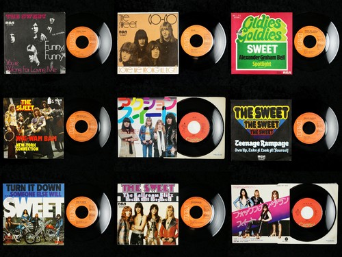 The sweet singles incl - 7",