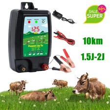 Elektro Weidezaungerät Elektrozaungerät Weidegerät Weide Zaun 10km Weidezaun～