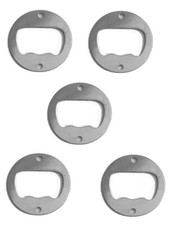 5x EDELSTAHL Kapselheber