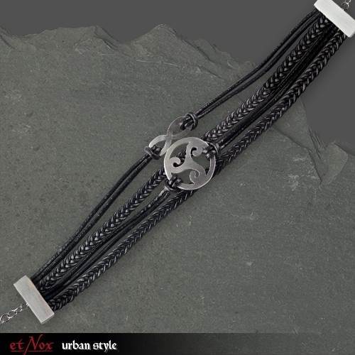 Triskele triskel lederarmband - triskele,