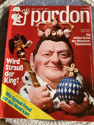Pardon satire zeitschrift - pardon,