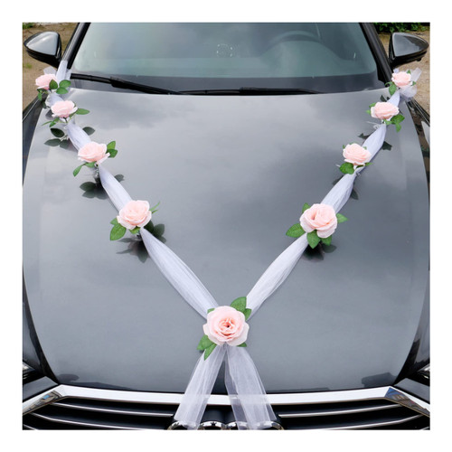 Autoschmuck hochzeit braut - autoschmuck,