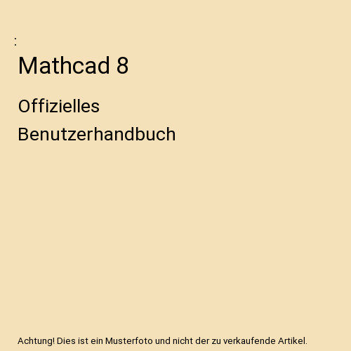 Mathcad offizielles - mathcad,