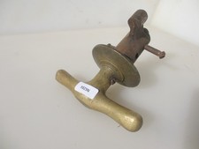 Antiker Messing Hebeltresor