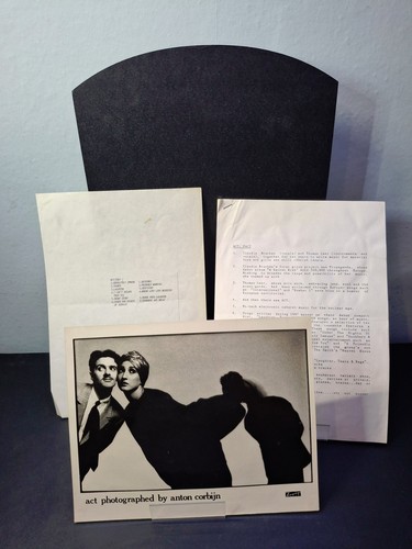 Act ztt press kit 1987 - kit,