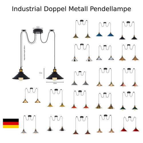 Retro industrial doppel metall - doppel,