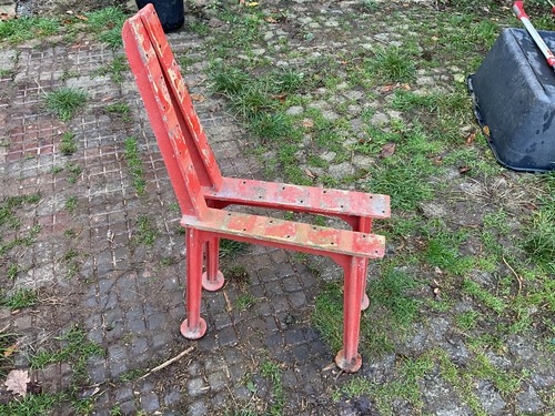 Parkbankgestell,Gusseisen,alt