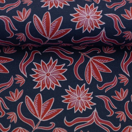 Canvas retro flowers - canvas,