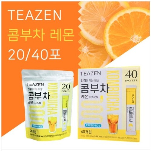 Teazen kombucha lemon - teazen,