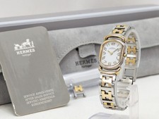 HERMES Rally Quarz Silber Gold