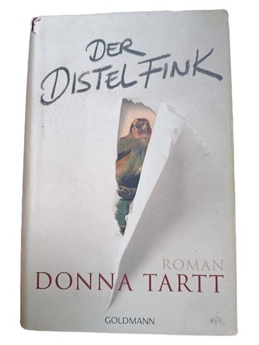 Der distelfink donna tartt - distelfink, |
