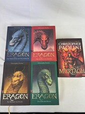 Eragon Hardcover 1–4 komplett + Murtagh Zusatzband Selten Christopher Paolini