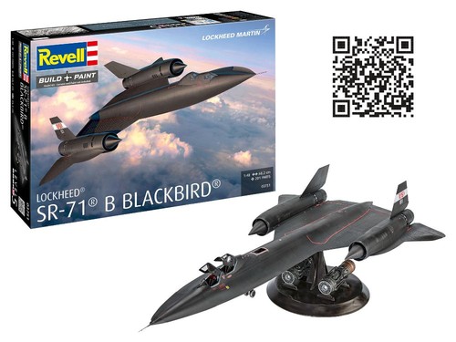 Revell 03751 lockheed 71b - lockheed, sr-71b
