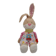 Stofftier Sigikid - Hase - bunt mit Halstuch - ca 34cm