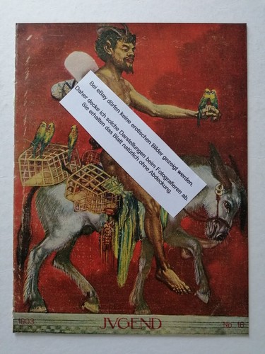 Original zeitschrift jugend - zeitschrift,