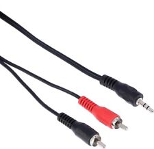 Hama Classic Line Audio-Kabel, 3,5-mm-Klinken-Stecker -2 Cinch-Stecker, 00182062
