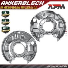 2x Ankerblech Bremsscheibe hinten für Mercedes C Klasse W203 S203 CL203 CLC CLK