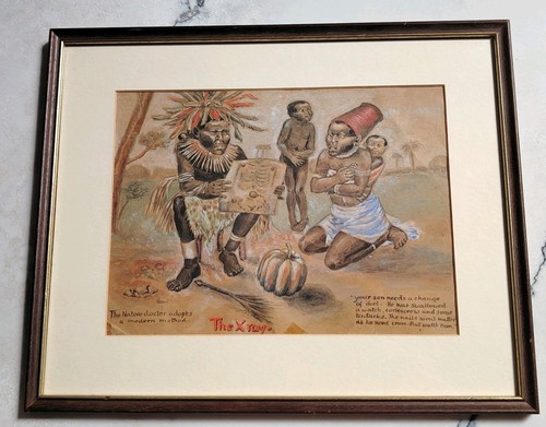 Vintage satirik karikatur - vintage, satirik/karikatur