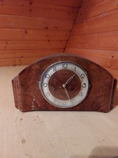 Kaminuhr Buffetuhr Schrankuhr Holz aus Nachlass