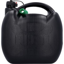 Benzinkanister 5L cartrend Kunststoff schwarz Kraftstoffkanister Dieselkanister