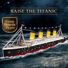 Titanic schiffsmodell - r.m.s., titanic-schiffsmodell