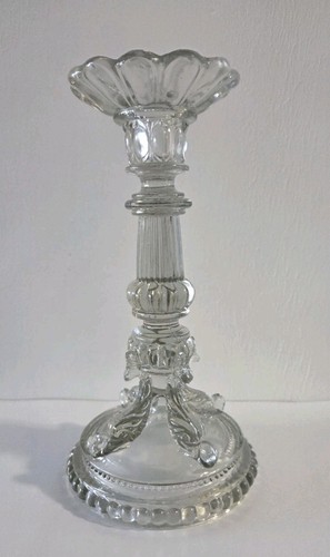 Pressglas kerzenleuchter - pressglas, um