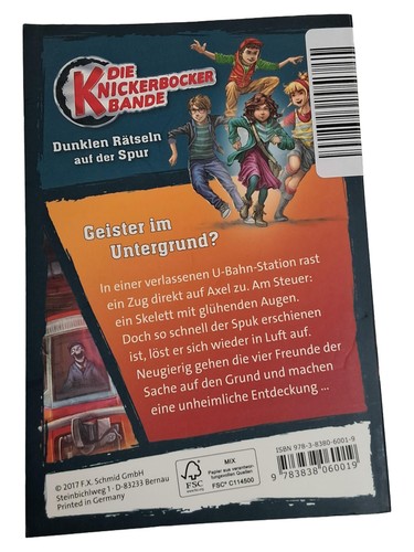 Die knickerbocker bande - knickerbocker,