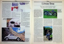 Oldtimer Praxis 1113) Peugeot